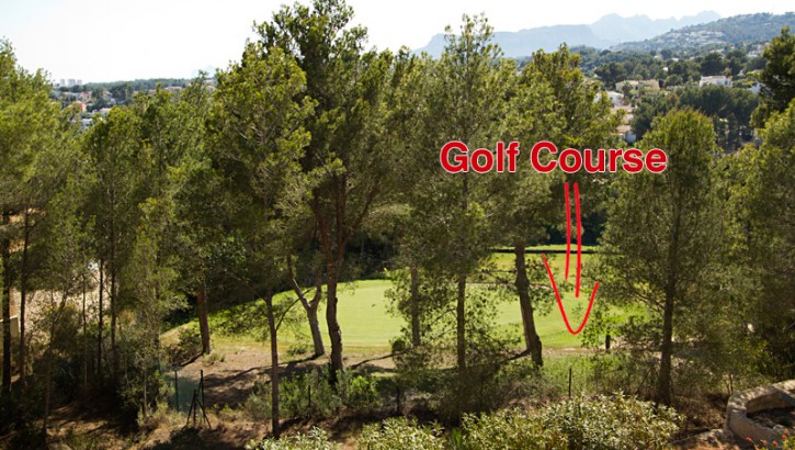 Grosse Golfplatzvilla in Toplage (San Jaime)