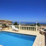 Villa with stunning sea views