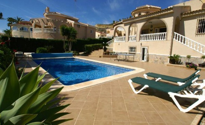 Casa de sus sueños en el campo de golf