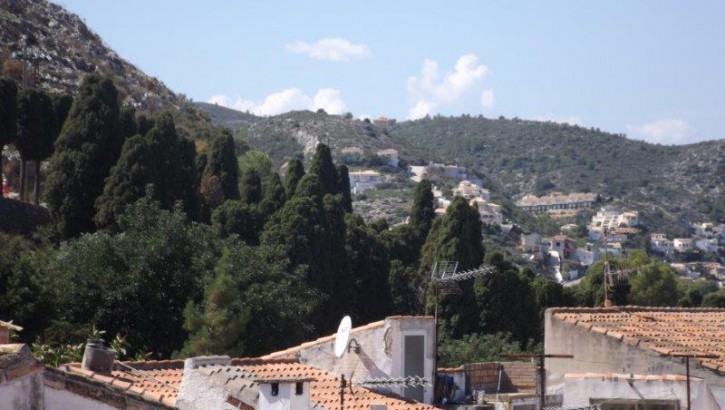 Maison de ville avec vue sur mer à Pedreguer