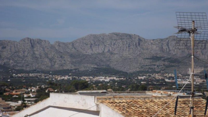 Maison de ville avec vue sur mer à Pedreguer