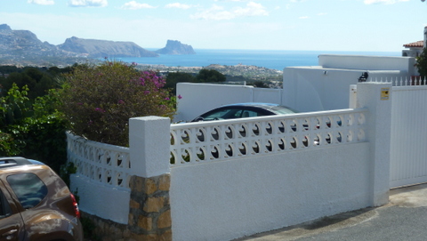 Charming semidetached house in La Nucia “Panorama”