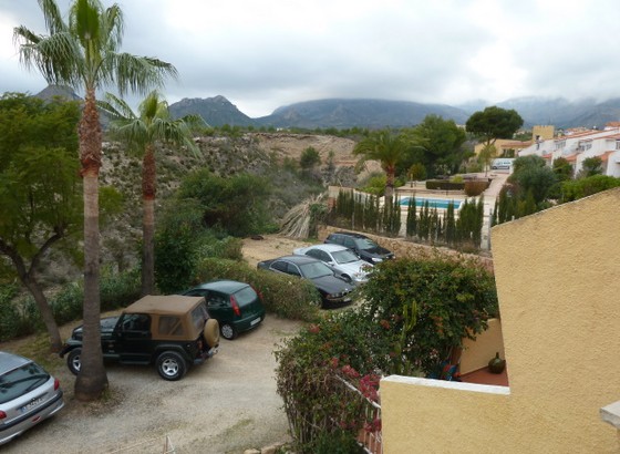 Hübsche Wohnung in La Nucia mit Meerblick