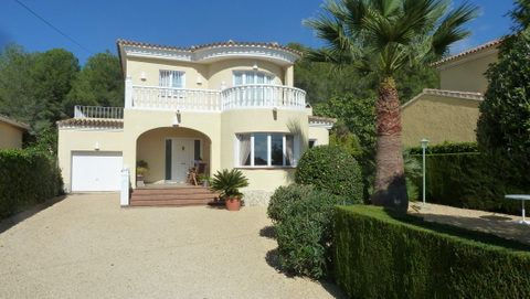 Maison merveilleuse avec une fantastique vue de mer à l’Alfaz del Pi