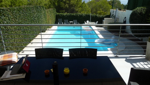 Top casa doble cuidada con piscina en Alfaz del Pi