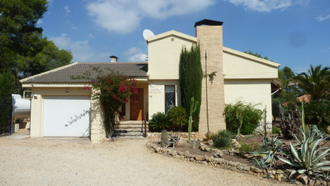Villa mit Gästehaus und eigenem Pool in La Nucia