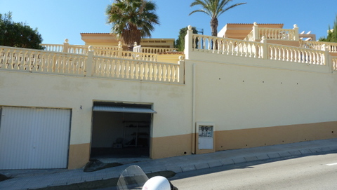 Large detached villa with fabulous seaviews in La Nucia