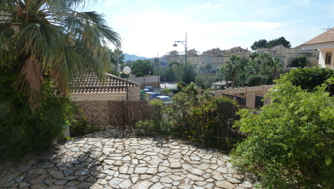 Casa doble fantástica en La Nucia con vista al mar