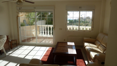 Lovely semidetached house in La Nucia with sea view