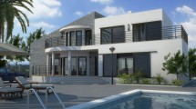 Villas modernas en Benissa pool