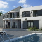 Luxury villas in Benissa close to the beach pool