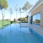Nouvelle construction villa à Benissa pool