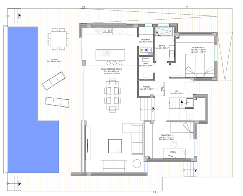 Nouvelle construction villa à Benissa