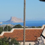 Maison avec vue de mer à La Nucia