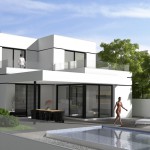 Construction of 5 villas in Rojales