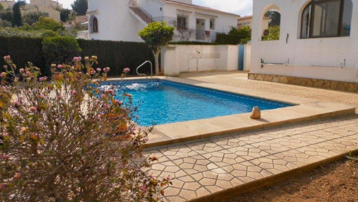 Spacious villa with views in Benissa