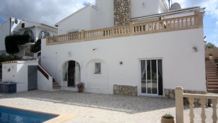 South facing villa in Benissa Costa