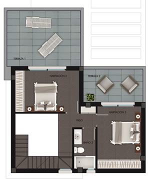 Construction of 5 villas in Rojales