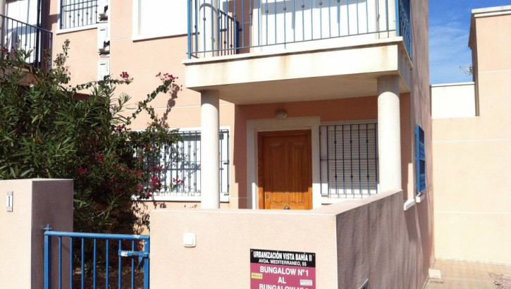 Terraced house central in Gran Alacant entrance