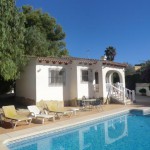 Nice house with pool in Calpe