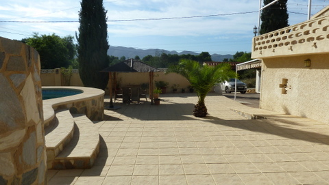 Villa con piscina propia en Alfaz del Pi