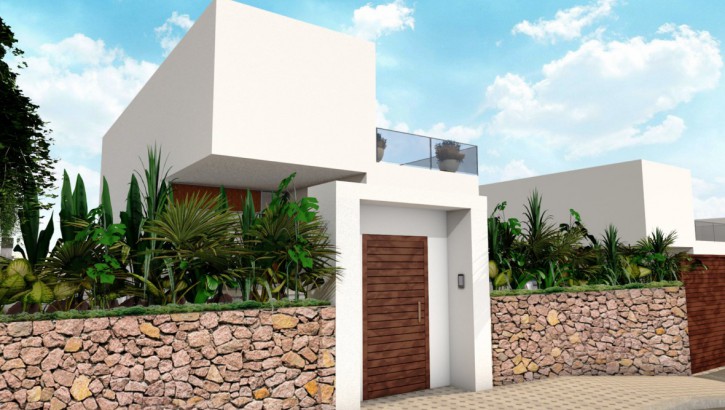 Villas de lujo en estillo high tech