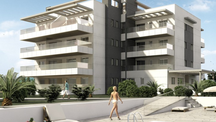 Apartments in Villamartin close to Golf Course pool