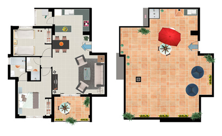 2 Bedroom bungalows in Torrevieja (Aguas Nuevas)