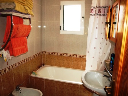 Quadro with garden in La Marina