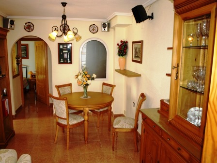 Quadro with garden in La Marina