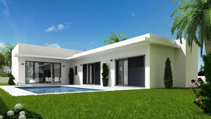 Nouvelles constructions villa avec pool La Marina