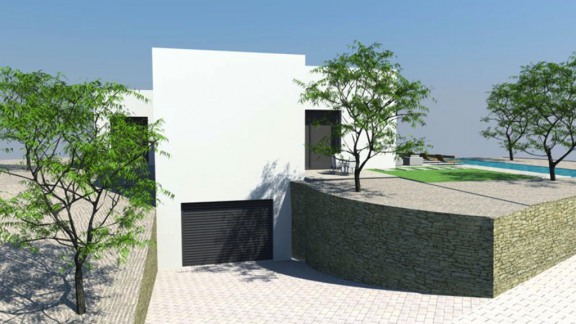 Villas de golf avec propre piscine au terrain du golf Las Colinas