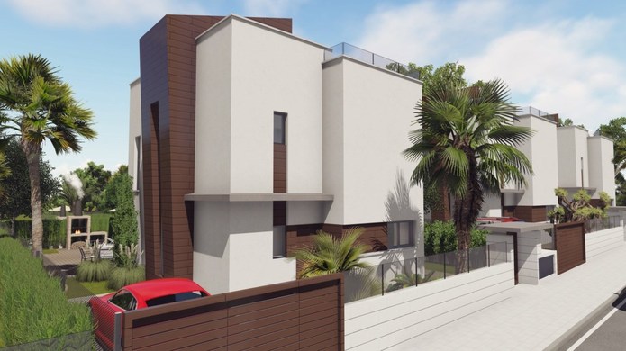 Villas modèrnes près du terrain de golf Villamartin