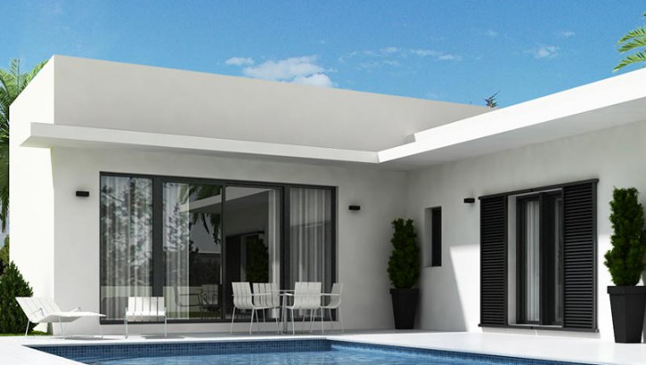 Modern villa with private pool in Quesada