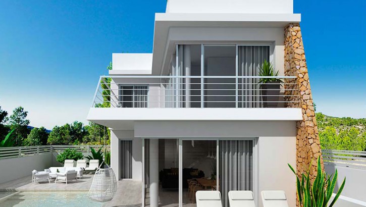 Modern Design Villas 500 m to the beach in Guardamar