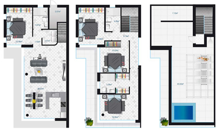 Modern Design Villas 500 m to the beach in Guardamar