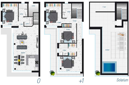 Modern Design Villas 500 m to the beach in Guardamar