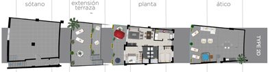 Penthouse au bord de mer Santa Pola