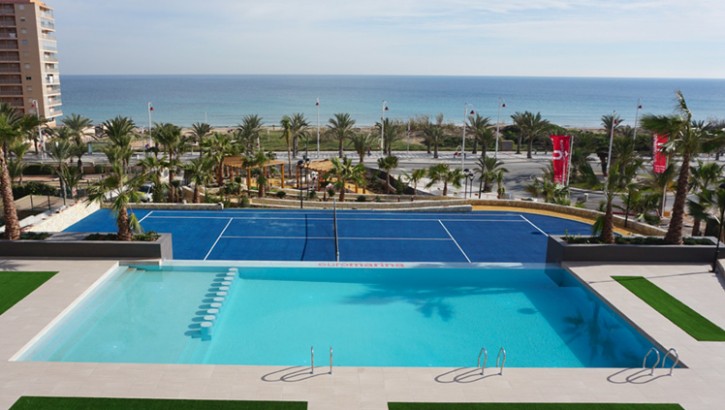 Seafront apartments in Alicante