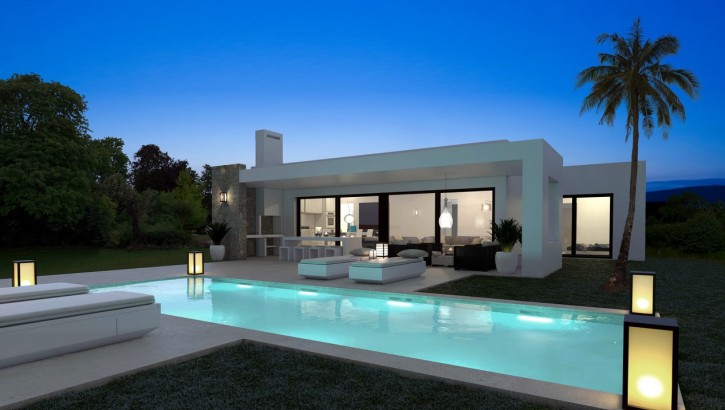 Fantastic new villas in Moraira with pool