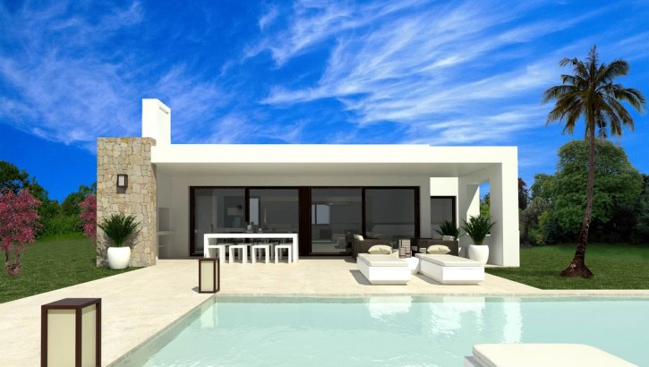 Fantastic new villas in Moraira with pool