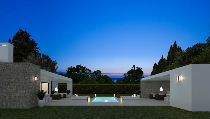 Fantastic new villas in Moraira with pool