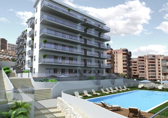 Seafront apartments in Alicante