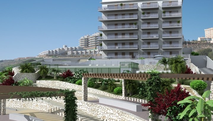 Seafront apartments in Alicante