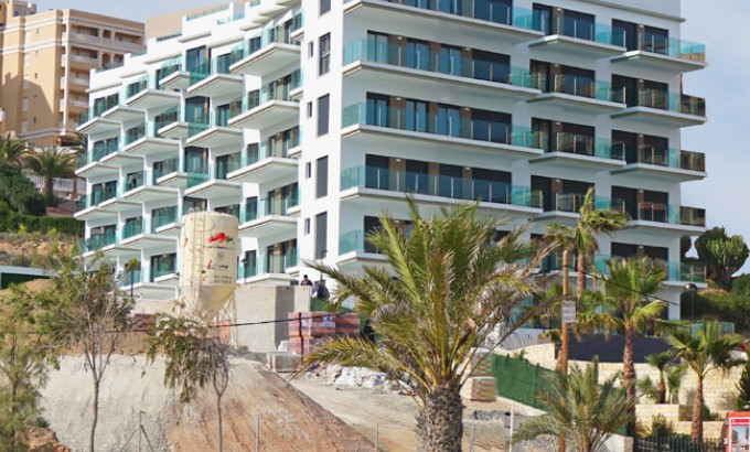 Seafront apartments in Alicante