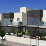 Detached houses with private pool in San Pedro del Pinatar