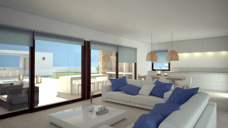 Fantastic new villas in Moraira with pool