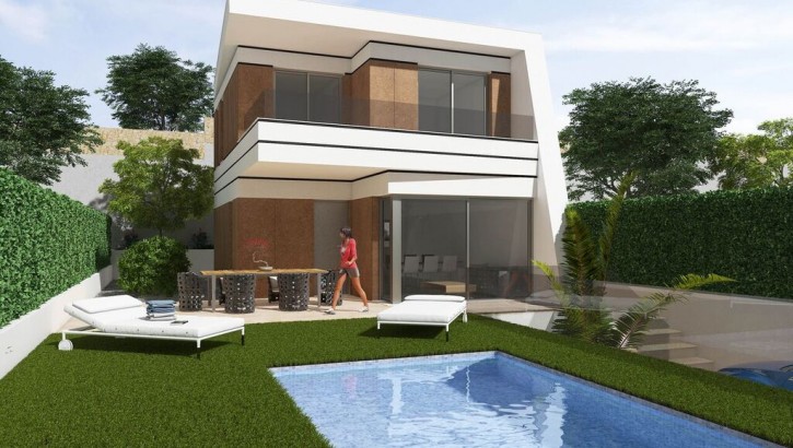Villas with private pool in Orihuela Costa