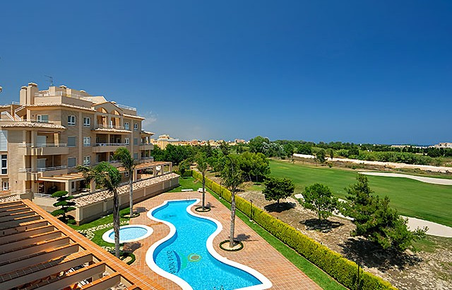 Grands appartements à Oliva Nova Golf