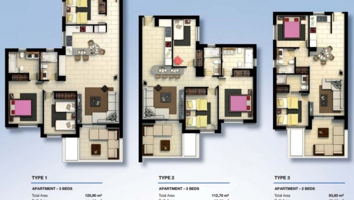 Apartamentos en primera línea de mar en Punta Prima (Orihuela Costa)